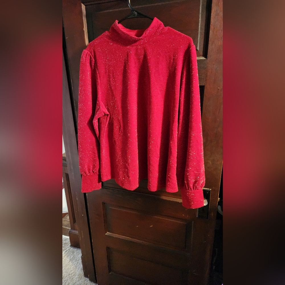 Maurices Womens Red Sweater